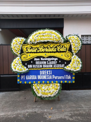 Papan Bunga Duka di Bansir Darat
